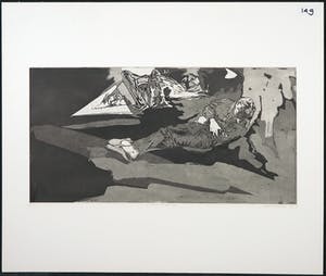 Cor van Haasteren - Aquatint, De droom der pelikanen kopen? Bied vanaf 1!
