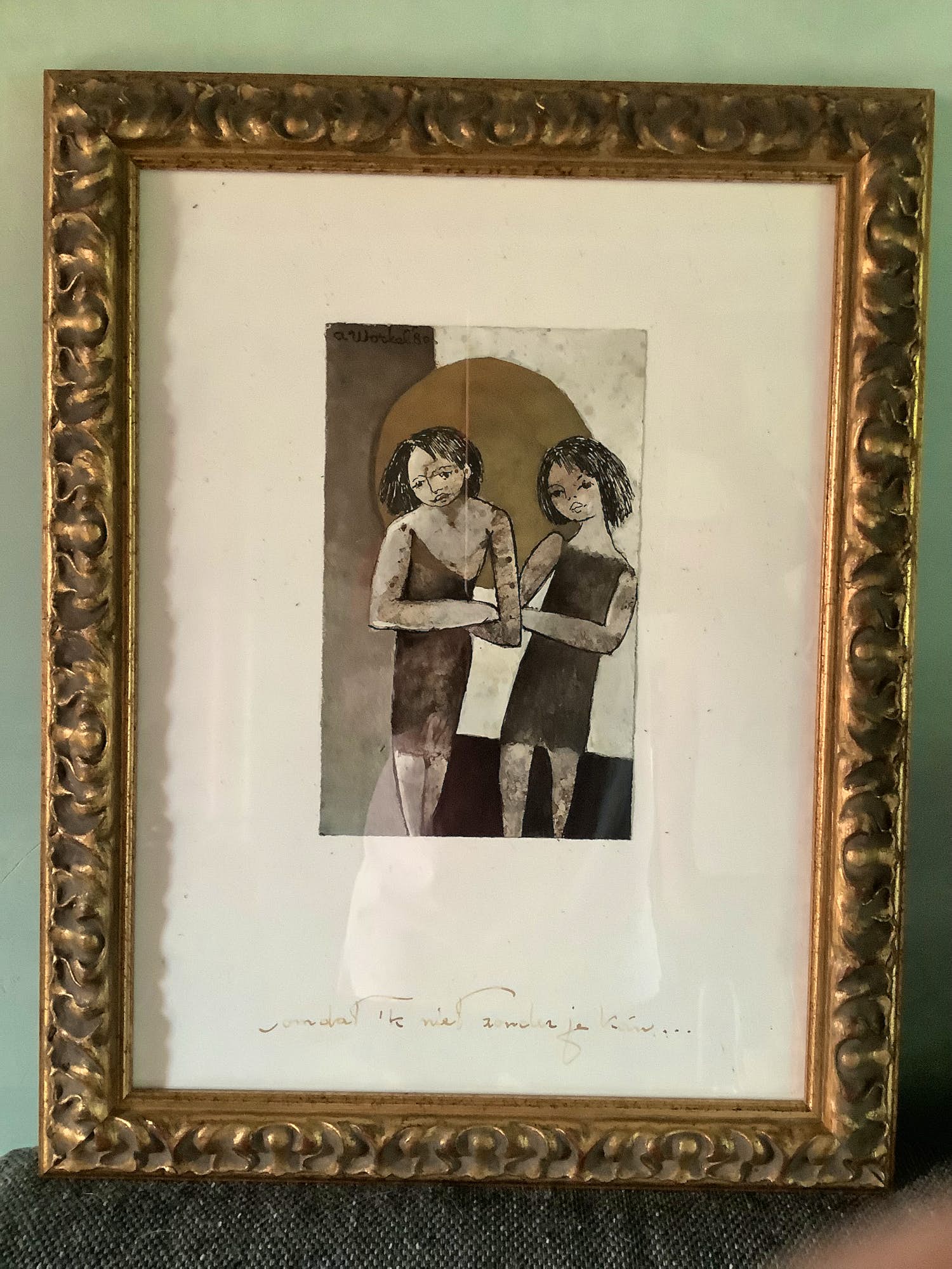 Ans Wortel - Omdat ik niet zonder je kan kopen? Bied vanaf 400!