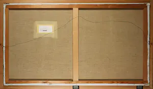 Yasar Bayrak - Olieverf op doek, Meisje en vis - Ingelijst (Groot) kopen? Bied vanaf 1!