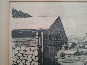 Fred Stauffer - Bauer in einer Berglandschaft in der Sonne kopen? Bied vanaf 40!