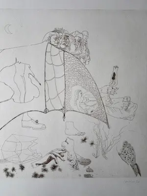 Jorge Castillo - Originele, gesigneerde ets - 1978 - 20/75 kopen? Bied vanaf 125!