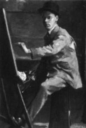 Cees Bolding - Krachtig impressionistisch Pastel "West Fries Landschap" gesigneerd kopen? Bied vanaf 10!