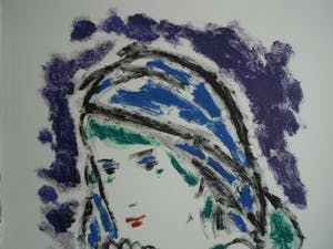 Theo van der Horst - `Blauwe gedachten ` kopen? Bied vanaf 75!