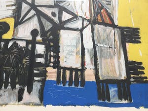 Corneille - Petit Village - Zeefdruk 1987 - Oplage 43/200 kopen? Bied vanaf 350!