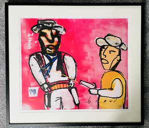 Herman Brood - Billy the Kid - Nr 177 van 200 verkocht voor € 400!