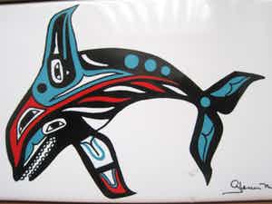 Niet of onleesbaar gesigneerd - " Orca " verkocht voor € 10!