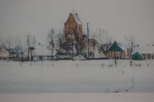 Ciano Siewert - Litho - Oer Hollands Landschap kopen? Bied vanaf 50!