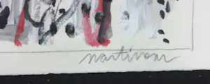 Anton Martineau - Gouache, Zonder titel kopen? Bied vanaf 1!