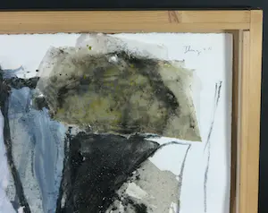 Guy Ibanez - Gemengde techniek op papier, Zonder titel - Ingelijst kopen? Bied vanaf 100!