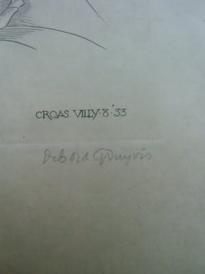 Debora Duyvis - ANNE MARIE CLEC'H /// KOPERGRAVURE VAN DEBORA DUYVIS kopen? Bied vanaf 35!