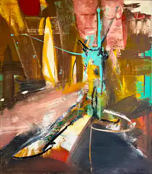 Margaret Mellis - Abstract verkauft für € 110!