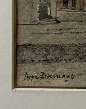 Poppe Damave - Hoek Vrouwenstraat/Bakenessergracht - Haarlem kopen? Bied vanaf 59!