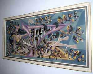 Jean Lurcat - EUTERPE - Groot handwerk! Tapisserie Royal Paris kopen? Bied vanaf 1!