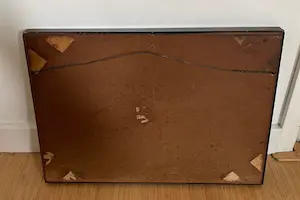 Koninklijke Tichelaar Makkum - Tegeltableau met advocatenvoorstelling, ca. 1900 kopen? Bied vanaf 65!