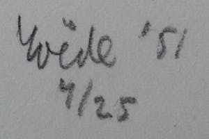 Jan Roede - Zeefdruk - 1951 kopen? Bied vanaf 45!