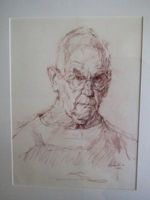 Joop Liesker - Zelfportret kopen? Bied vanaf 45!