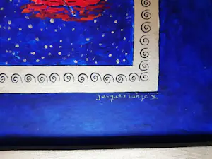 Jacques Tange - "Miroir" acryl/papier/board uit 2010 kopen? Bied vanaf 350!