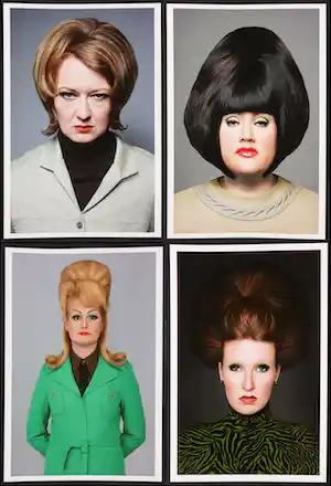 Frederik Busch - 4 Lambda-prints, Bad Woman verkocht voor € 100!