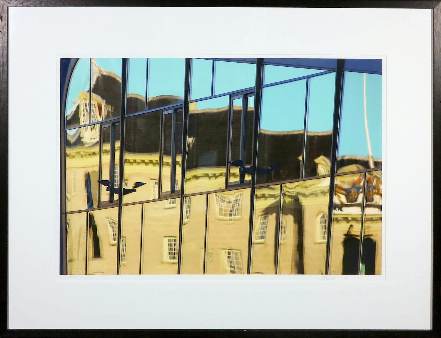Mark Verdoes - Giclée, Veel Ramen - Ingelijst (Groot) verkocht voor € 40!