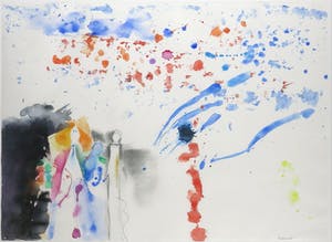 Jef Diederen - Aquarel, Zonder titel - Ingelijst (Groot) kopen? Bied vanaf 200!