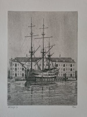 Michiel Schrijver - Collectie van 10 Etsen kopen? Bied vanaf 75!