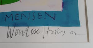 Wouter Stips - Wouter Stips: Parade van de beetje gelukkige mensen - Ingelijst - kleine oplage kopen? Bied vanaf 50!