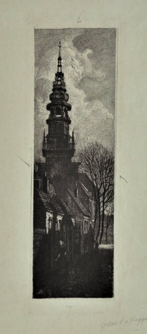 Johannes Graadt van Roggen - toren van de nieuwe kerk kopen? Bied vanaf 10!