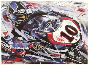 Eric-Jan Kremer - Kenny Roberts Jr - Suzuki RGV500 #10 kopen? Bied vanaf 50!