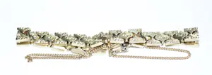 Gouden schakel armband met veiligheids ketting, 14 karaat kopen? Bied vanaf 2100!