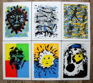 Jef Diederen - Serie van 6 litho's - 1994 kopen? Bied vanaf 125!