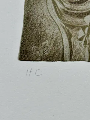 Georges Braque - L'Oiseau sous l'étoile 1952 Exemplar "H.C." kopen? Bied vanaf 250!