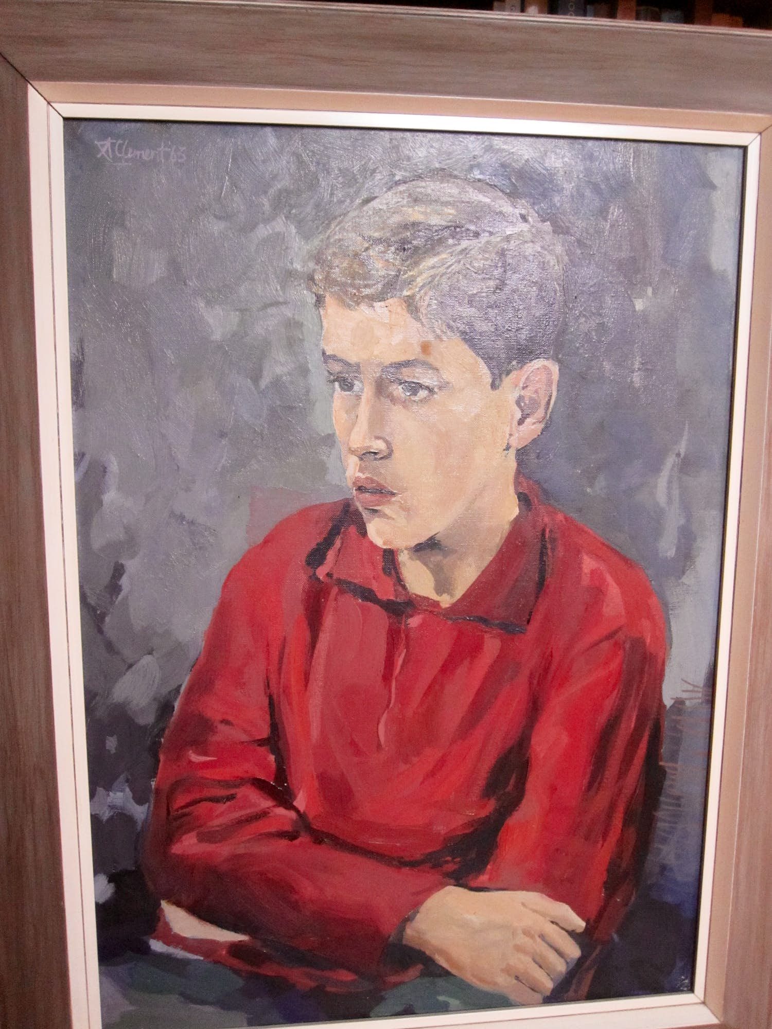 Frans Clement - portret van puber verkocht voor € 20!
