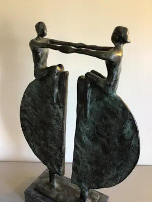 Corry Ammerlaan - “ Nieuw Perspectief “ XXL - zeldzaam kopen? Bied vanaf 1250!