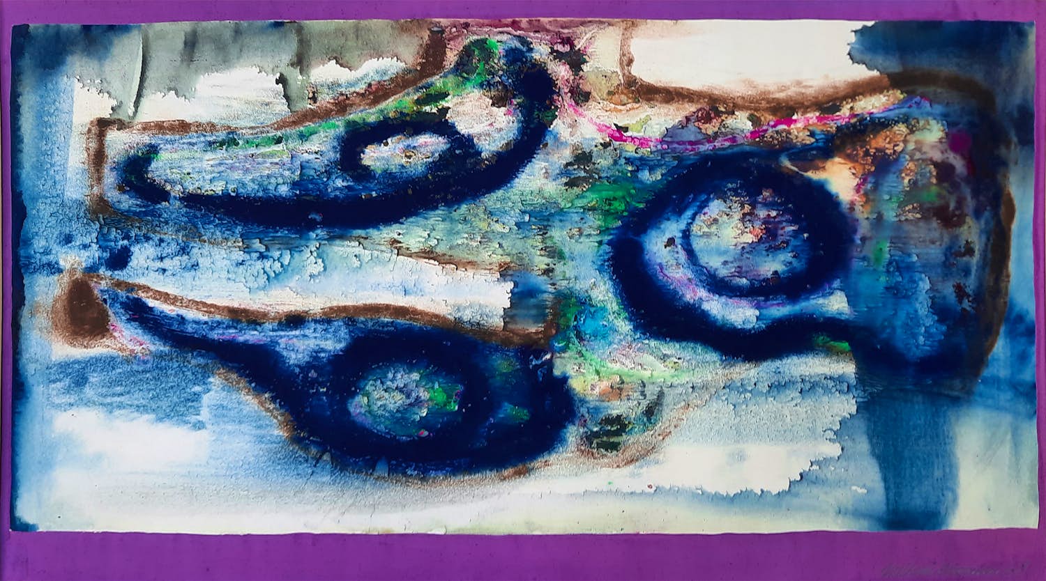 Willem Claassen - 1968 acryl op papier - Beeld Machinaties III - vroeg werk - 25648 kopen? Bied vanaf 95!