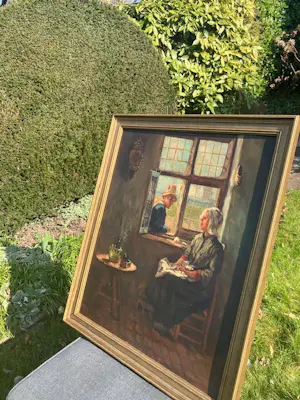 Arend Hijner - Praatje door het raam kopen? Bied vanaf 499!