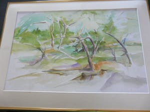 Jo Manders - natuur aqurel kopen? Bied vanaf 300!