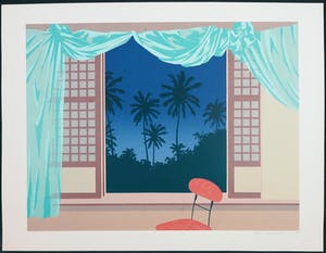 Ferry Bertholet - Zeefdruk, Zonder titel kopen? Bied vanaf 1!