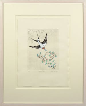 Gerda ten Thije - Kleurenets, Voorjaar - Ingelijst kopen? Bied vanaf 35!