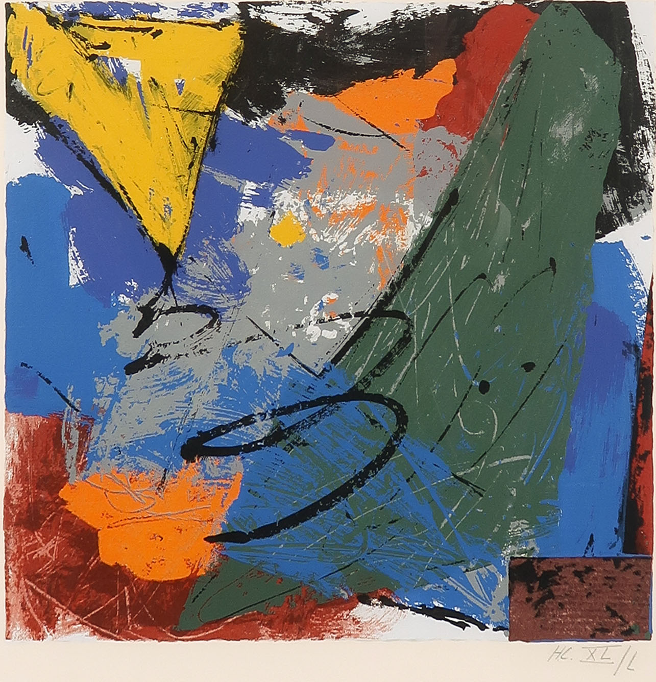 Bep Toscani - Zeefdruk, Zonder titel - Ingelijst kopen? Bied vanaf 20!