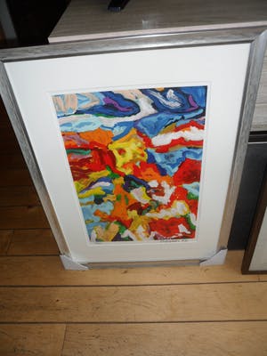 Jan Cremer - Zeefdruk. titel, Wild Horizon. kopen? Bied vanaf 175!