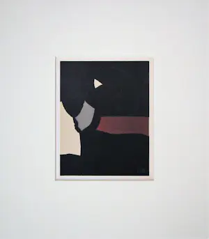 Nicolas de Staël - Composition sur fond noir - 1958 - Lithografie gesigneerd en gedateerd kopen? Bied vanaf 250!