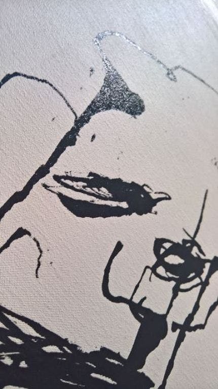 Herman Brood - Originele Herman Brood genaamd SHIT kopen? Bied vanaf 395!