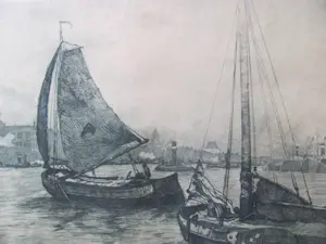 Jan Sirks - Ets, schepen in de haven van Rotterdam kopen? Bied vanaf 50!