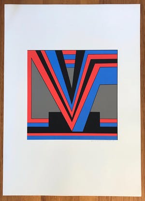 Guy Vandenbranden - Prachtige gesigneerde zeefdruk - 144/150 - 1974 - Nieuwstaat! kopen? Bied vanaf 145!