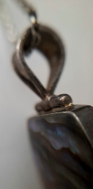 Curiosa - Zilveren hanger en oorbellen met parelmoer kopen? Bied vanaf 1!