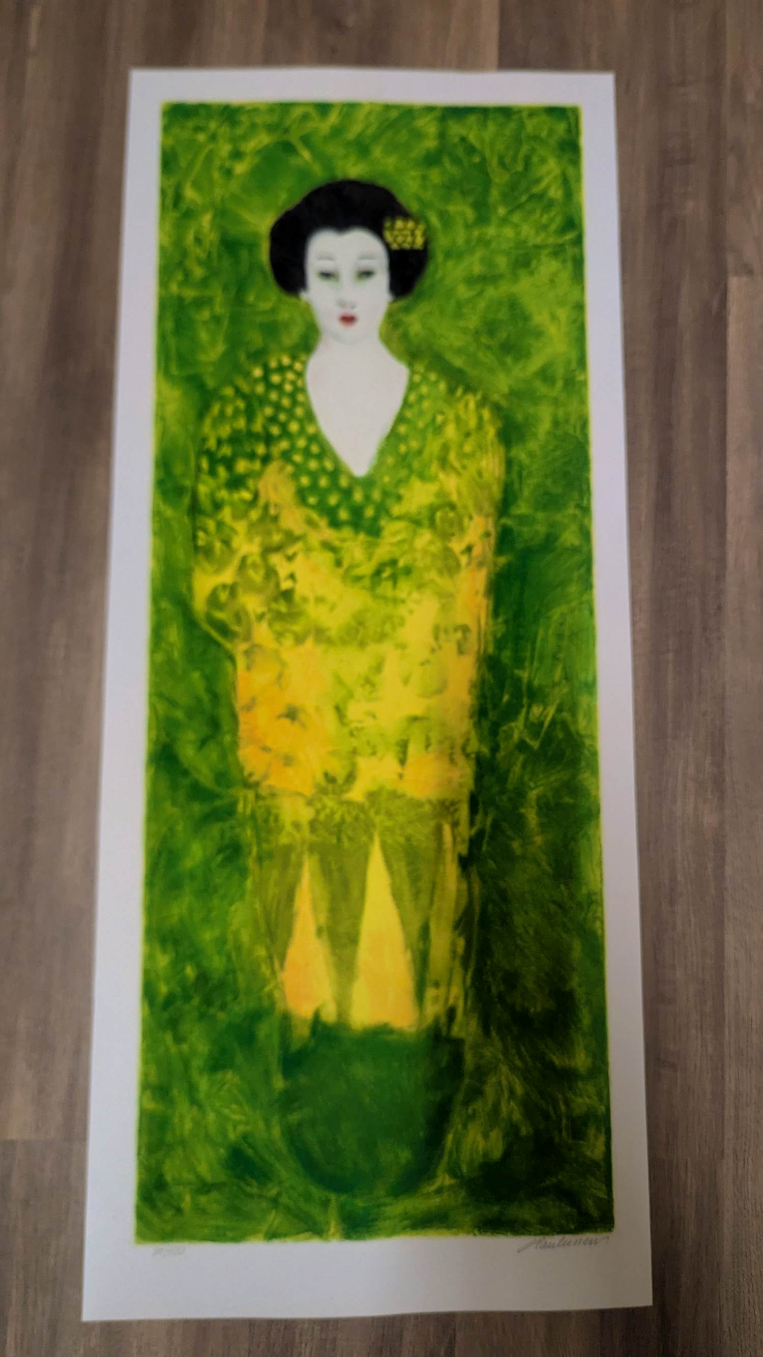 Buy Carolina Paulussen - Geisha in groen? Bid from 75!