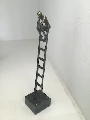Corry Ammerlaan - Sculptuur “ De denkende mens “ kopen? Bied vanaf 1!