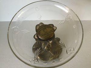 Curiosa - Szandrik schaal +/- 1900 kopen? Bied vanaf 145!