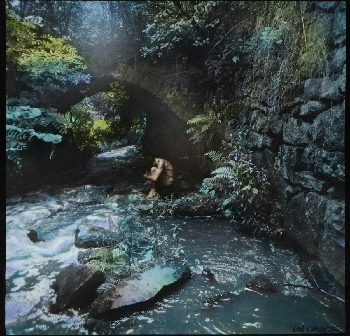 Jan Saudek - The bridge over troubled water, hand signiert kaufen? Bieten Sie von 1700!