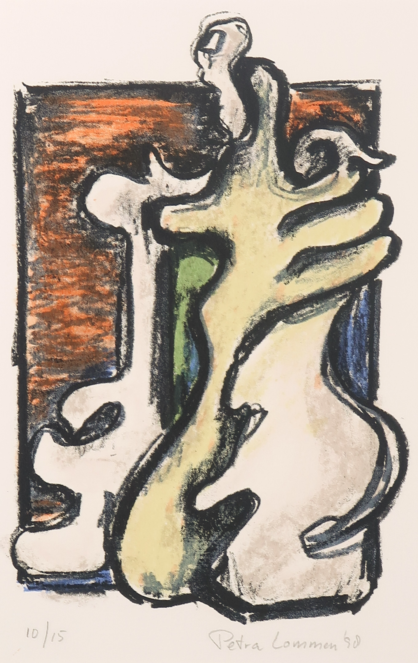 Petra Lommen - Litho, Zonder titel kopen? Bied vanaf 1!